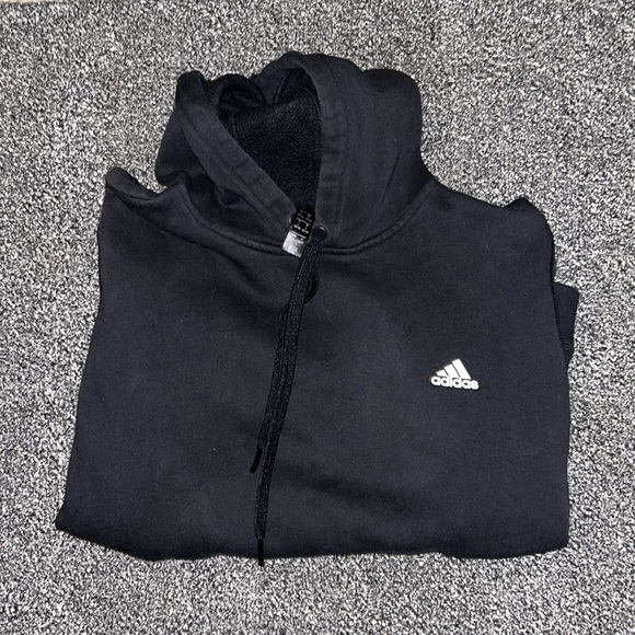 adidas Tops - Adidas | Black Logo Sweatshirt